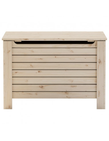 Contenitore con Coperchio RANA 80x49x54 cm Legno Massello Pino