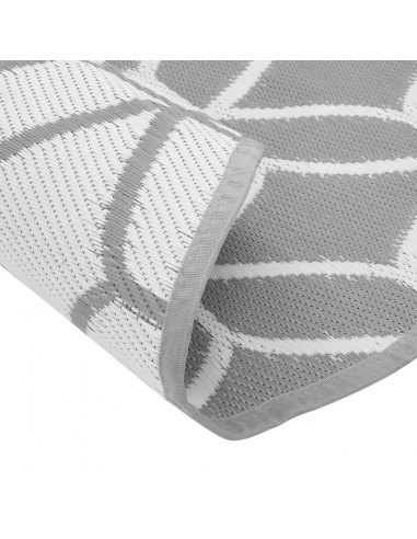 Tappeto da Esterno Grigio Ø160 cm in PP