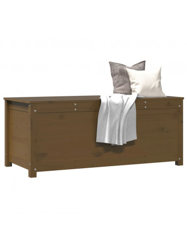 Contenitore Portaoggetti Miele 110x50x45,5cm Massello di Pino