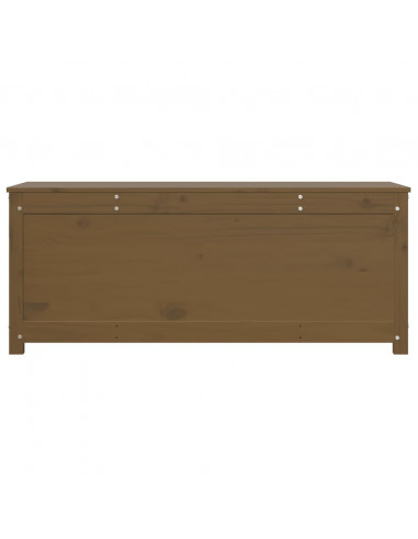 Contenitore Portaoggetti Miele 110x50x45,5cm Massello di Pino