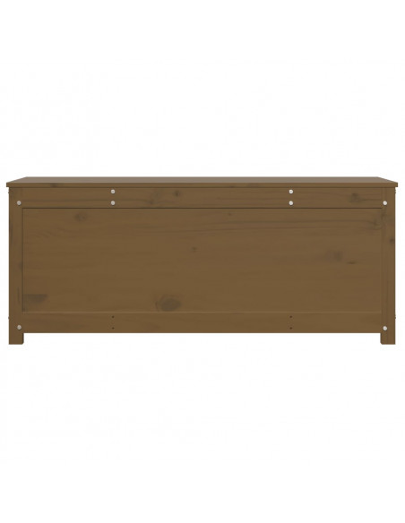 Contenitore Portaoggetti Miele 110x50x45,5cm Massello di Pino