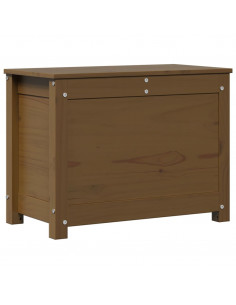 Contenitore Portaoggetti Miele 60x32x45,5cm Legno Massello Pino 2