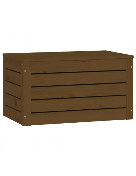 Contenitore Portaoggetti Miele 59,5x36,5x33cm Massello di Pino