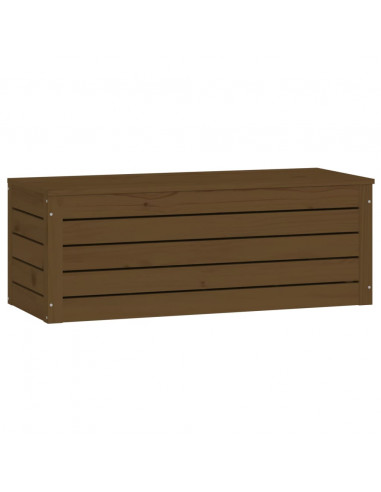 Contenitore Portaoggetti Miele 89x36,5x33cm Legno Massello Pino