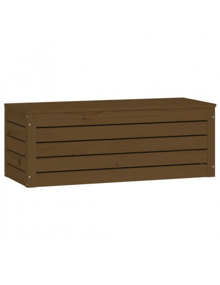 Contenitore Portaoggetti Miele 89x36,5x33cm Legno Massello Pino