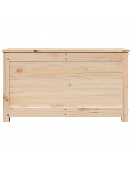 Contenitore Portaoggetti 80x40x45,5cm Legno Massello Pino