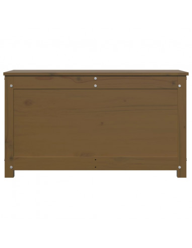 Contenitore Portaoggetti Miele 80x40x45,5cm Legno Massello Pino