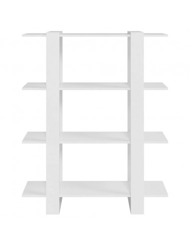 Libreria/Divisorio Bianco 100x30x123,5 cm