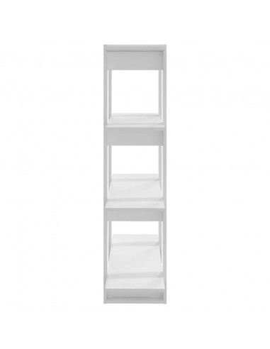 Libreria/Divisorio Bianco 100x30x123,5 cm