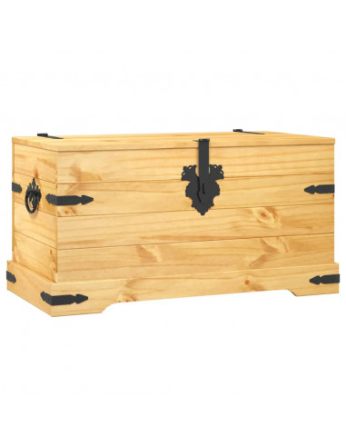 Cassapanca in Pino Messicano Corona Range 91x49,5x47 cm