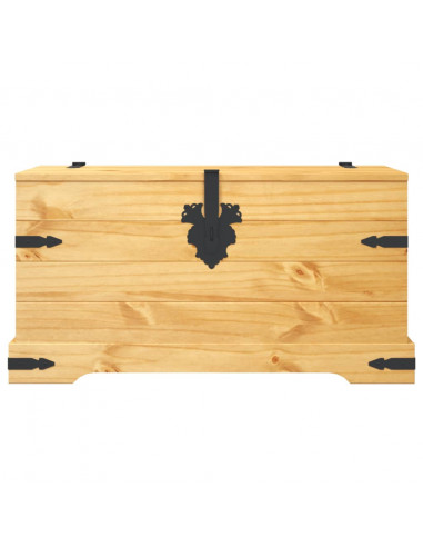 Cassapanca in Pino Messicano Corona Range 91x49,5x47 cm