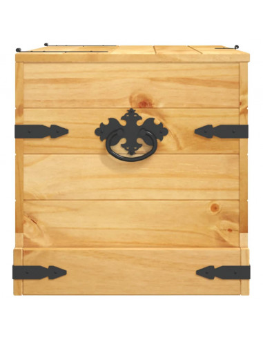 Cassapanca in Pino Messicano Corona Range 91x49,5x47 cm