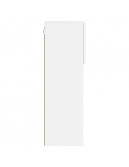 Mobile TV con Luci LED Bianco 40,5x30x90 cm