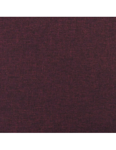 Poggiapiedi Viola 78x56x32 cm in Tessuto