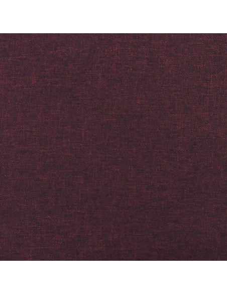Poggiapiedi Viola 78x56x32 cm in Tessuto
