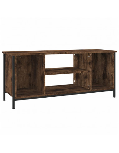 Mobile TV Rovere Fumo 102x35x45 cm in Legno Multistrato