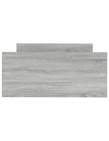 Giroletto Grigio Sonoma 90x190 cm in Legno Multistrato