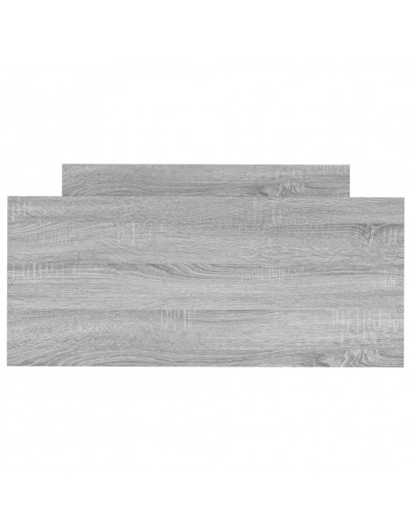 Giroletto Grigio Sonoma 90x190 cm in Legno Multistrato