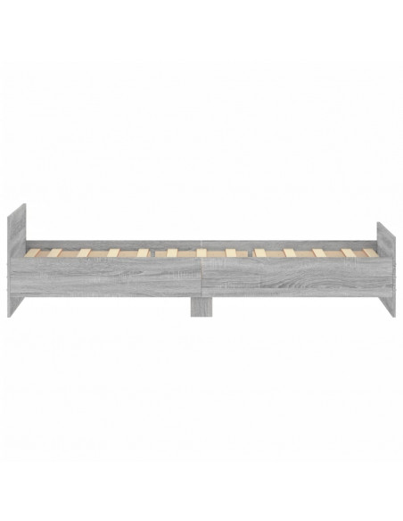 Giroletto Grigio Sonoma 90x190 cm in Legno Multistrato