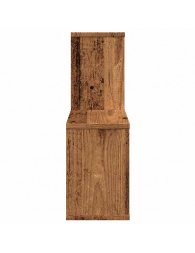 Scaffale a Parete Legno Vecchio 100x18x53 cm in Truciolato