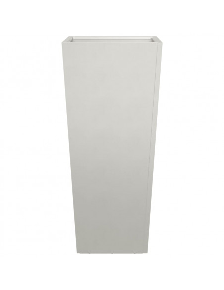 Fioriera da Giardino 35x35x75 cm in Acciaio Inox
