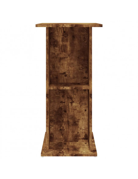 Supporto Acquario 75x36x72,5 cm Legno Multistrato Rovere Fumo