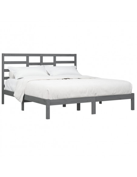 Giroletto Grigio in Legno Massello 200x200 cm