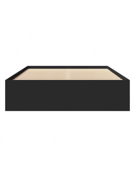 Giroletto Nero 120x190 cm in Legno Multistrato