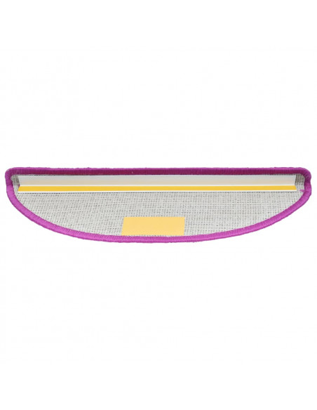 Tappetini per Scale 10 pz 65x21x4 cm Viola