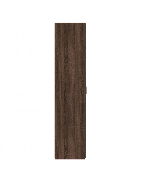 Credenza Rovere Marrone 45x42,5x185 cm in Legno Multistrato
