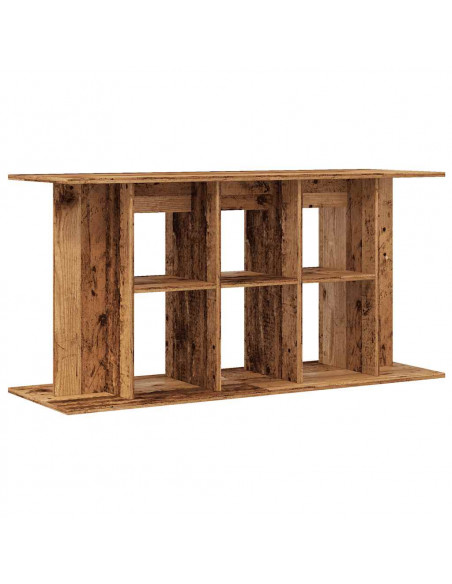 Supporto Acquario 120x40x60cm in Legno Multistrato Legno Antico