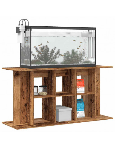 Supporto Acquario 120x40x60cm in Legno Multistrato Legno Antico