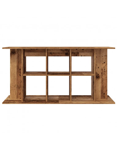 Supporto Acquario 120x40x60cm in Legno Multistrato Legno Antico