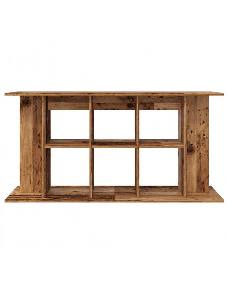 Supporto Acquario 120x40x60cm in Legno Multistrato Legno Antico