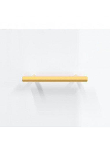 Credenza 69,5x34x90 cm in Legno Multistrato Bianco Lucido