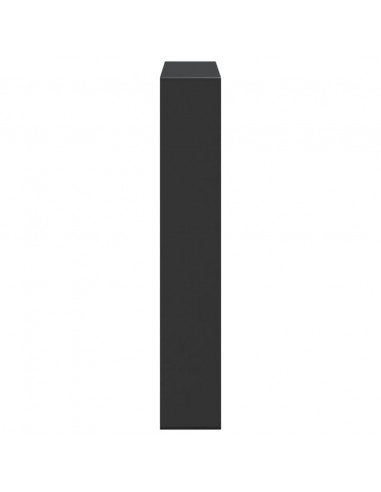 Applique per Esterni con LED Nera in Alluminio Pressofuso