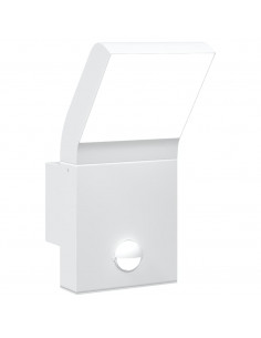 Applique con LED e Sensore Bianca in Alluminio Pressofuso 2