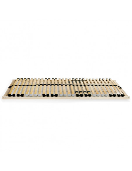 Reti a Doghe 2 pz 7 Zone con 28 Doghe in Legno 80x200 cm