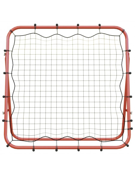 Rimbalzatore da Calcio Regolabile 96x80x96 cm Acciaio e PE