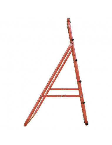 Rimbalzatore da Calcio Regolabile 96x80x96 cm Acciaio e PE