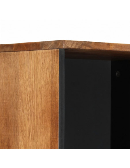 Mobile da Bagno 38x33x160 cm in Legno Massello di Mango