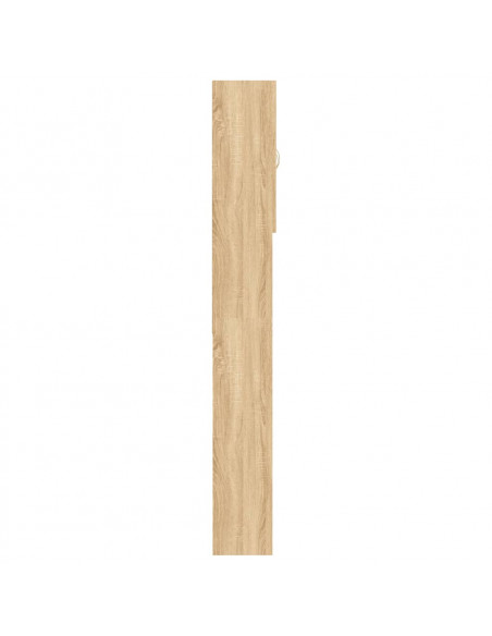 Mobile per Lavatrice Rovere Sonoma 64x25,5x190 cm