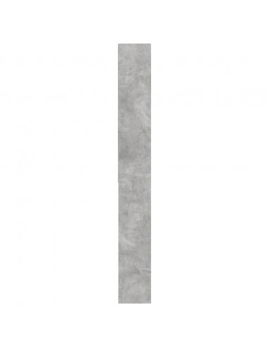 Mobile per Lavatrice Grigio Cemento 64x24x190 cm