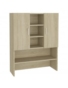 Mobile per Lavatrice Rovere Sonoma 70,5x25,5x90 cm 2