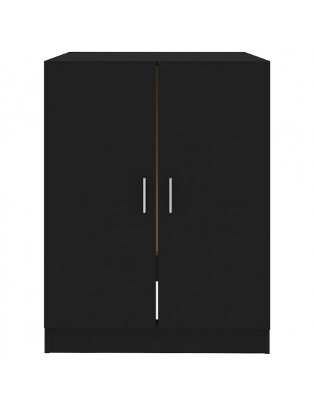Mobile per Lavatrice Nero 71x71,5x91,5 cm