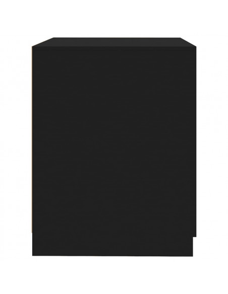 Mobile per Lavatrice Nero 71x71,5x91,5 cm