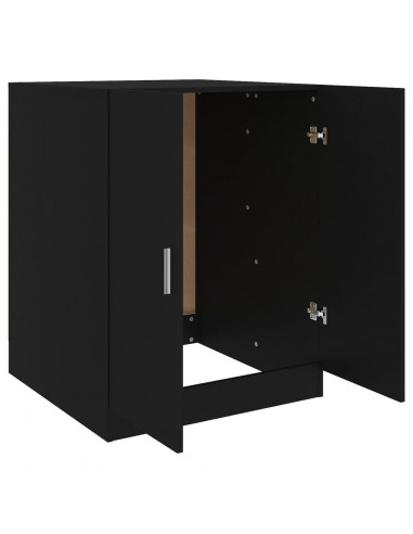 Mobile per Lavatrice Nero 71x71,5x91,5 cm