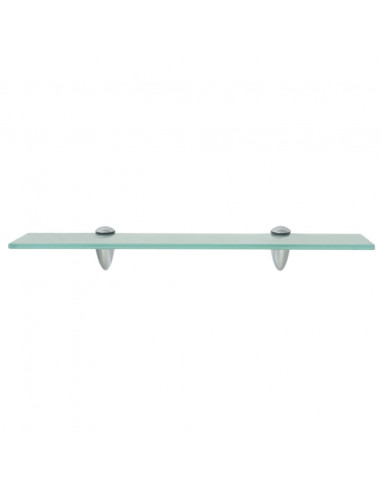 Mensole Galleggianti 2 pz in Vetro 50x20 cm 8 mm