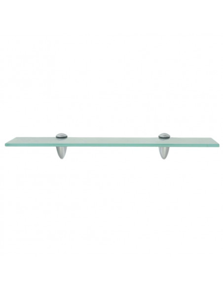 Mensole Galleggianti 2 pz in Vetro 50x20 cm 8 mm