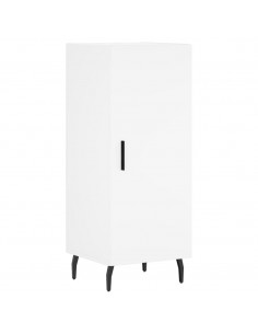 Credenza Bianca 34,5x34x180 cm in Legno Multistrato 2